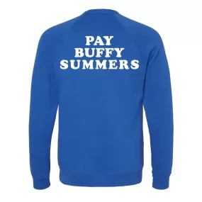 Pay Buffy Royal Blue - Crewneck