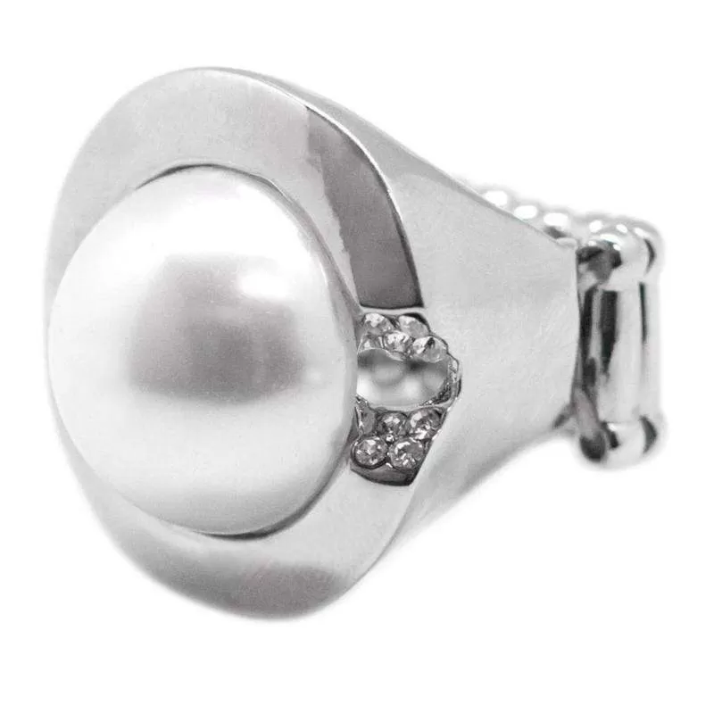 Pearl Paradise White Ring