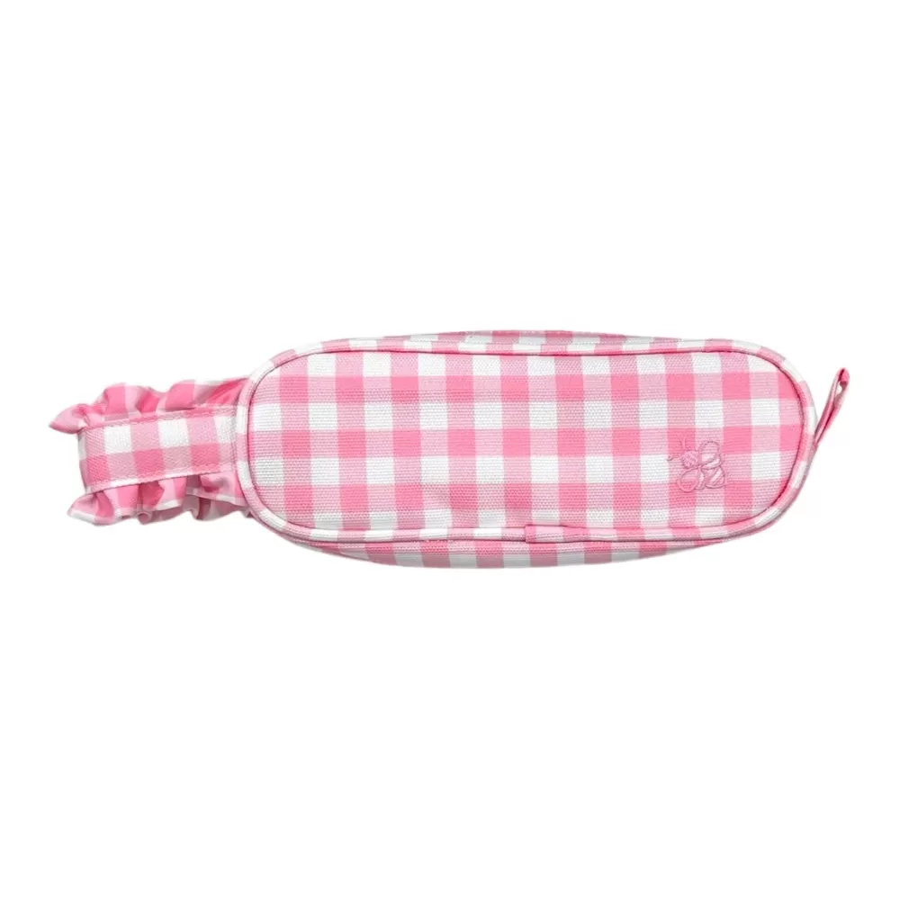 Pencil Case - Pink  Gingham