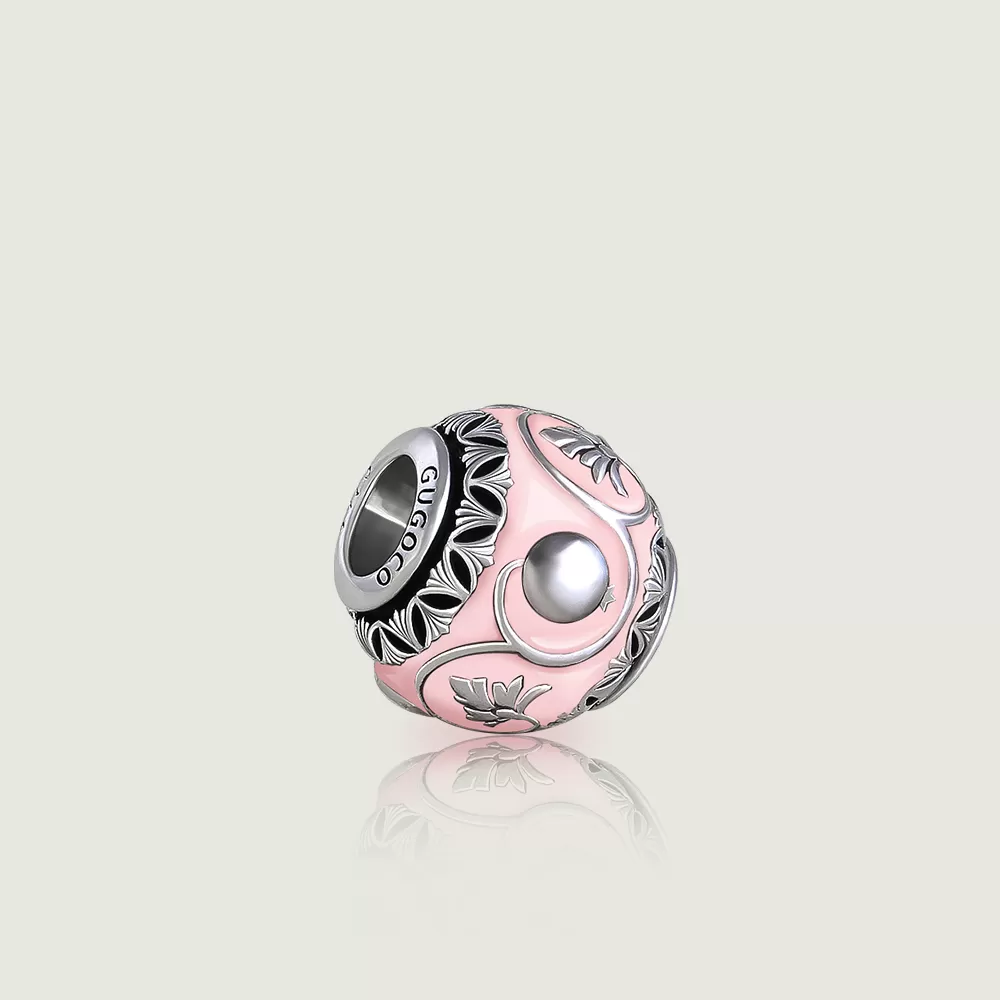 Pink Pomegranate Charm