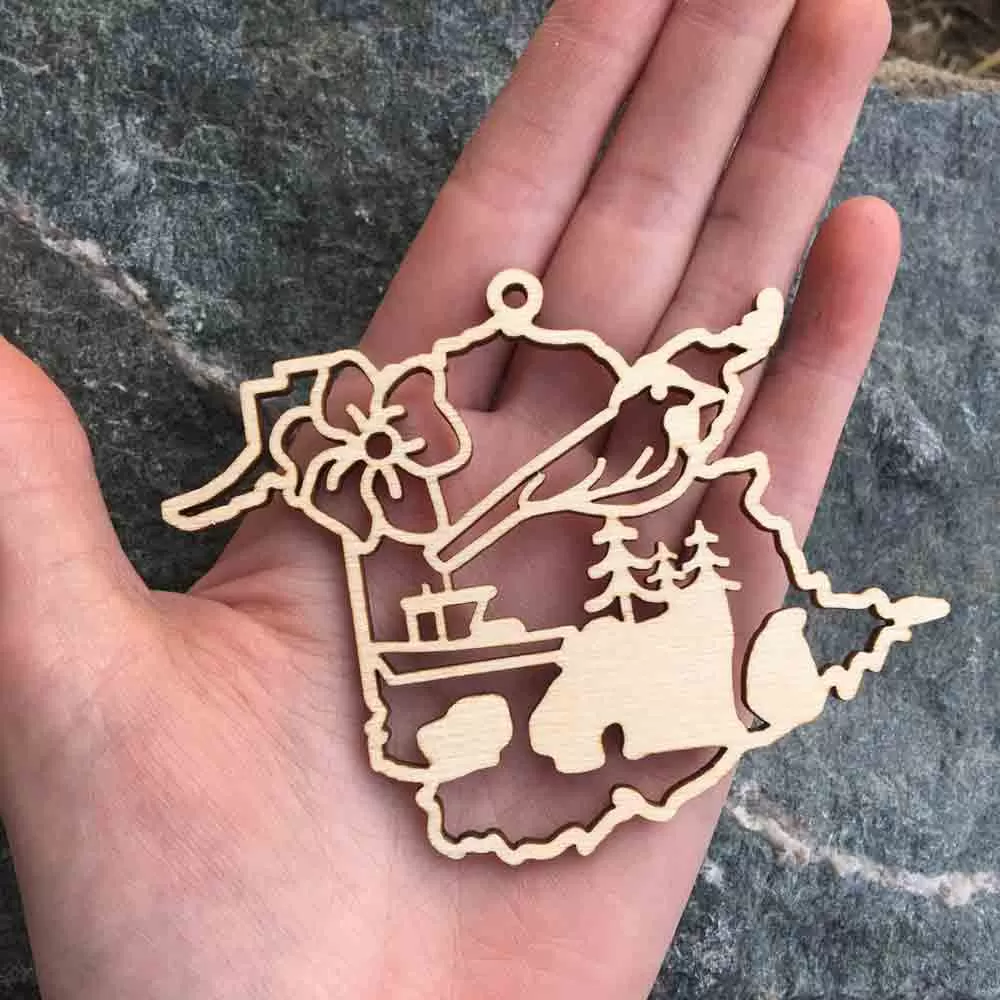 Quebec Ornament