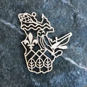 Quebec Ornament