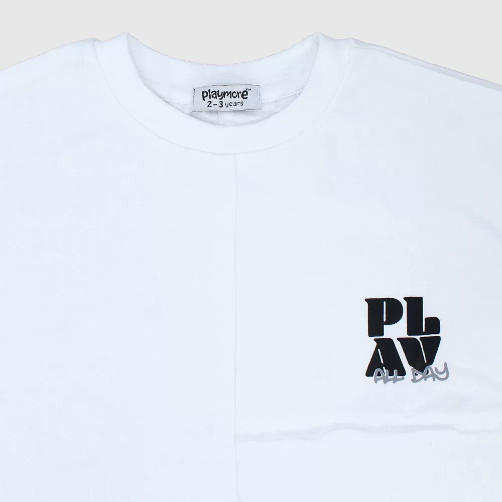 "Play All Day" Short-Sleeved T-Shirt