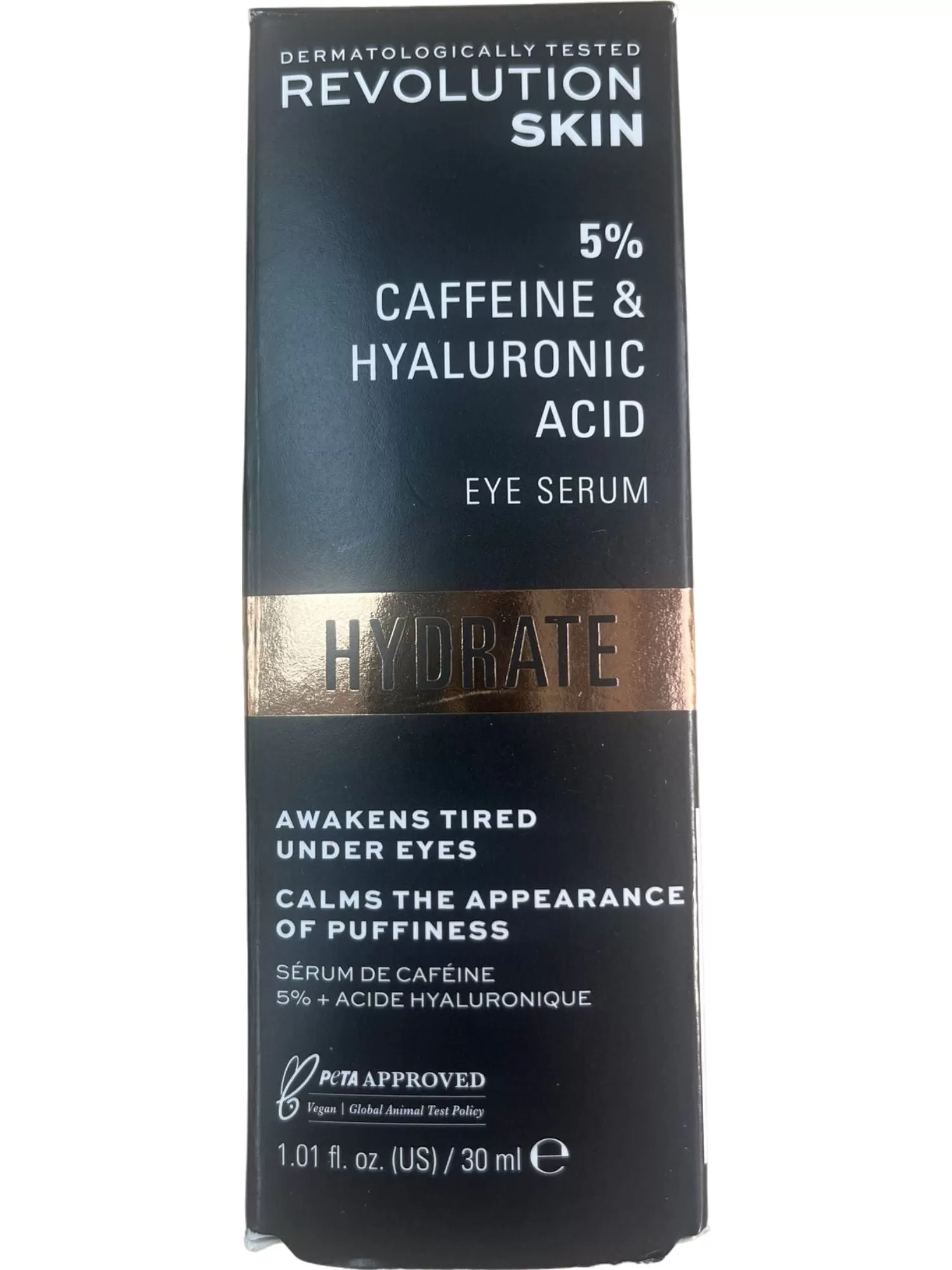 Revolution Skincare 5% Caffeine and Hyaluronic Acid Revitalising Under Eye Serum