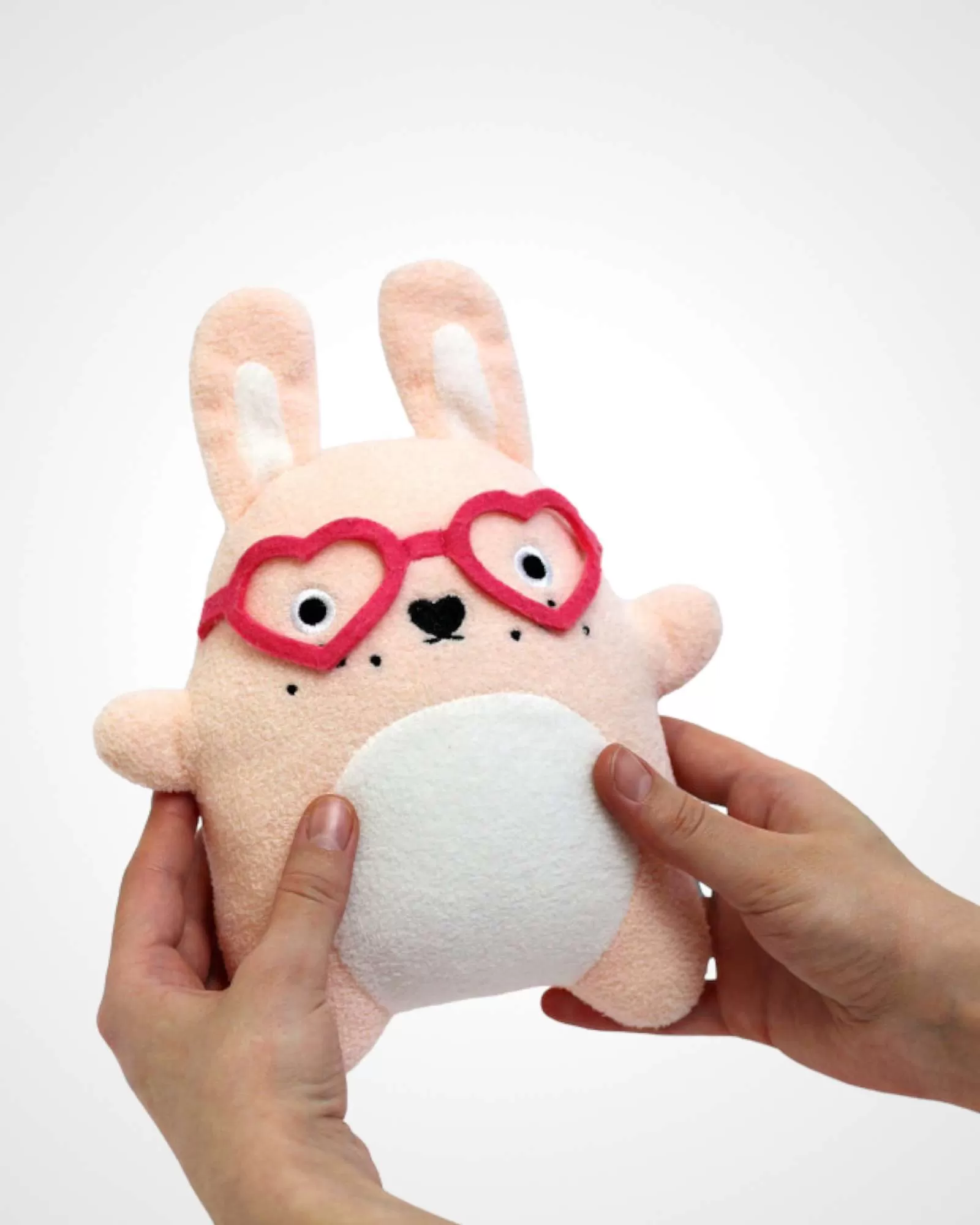 RICEBONBON Plush Toy | Soft Peach