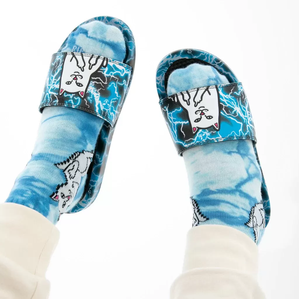 RIPNDIP Nikola Slides Black/Blue