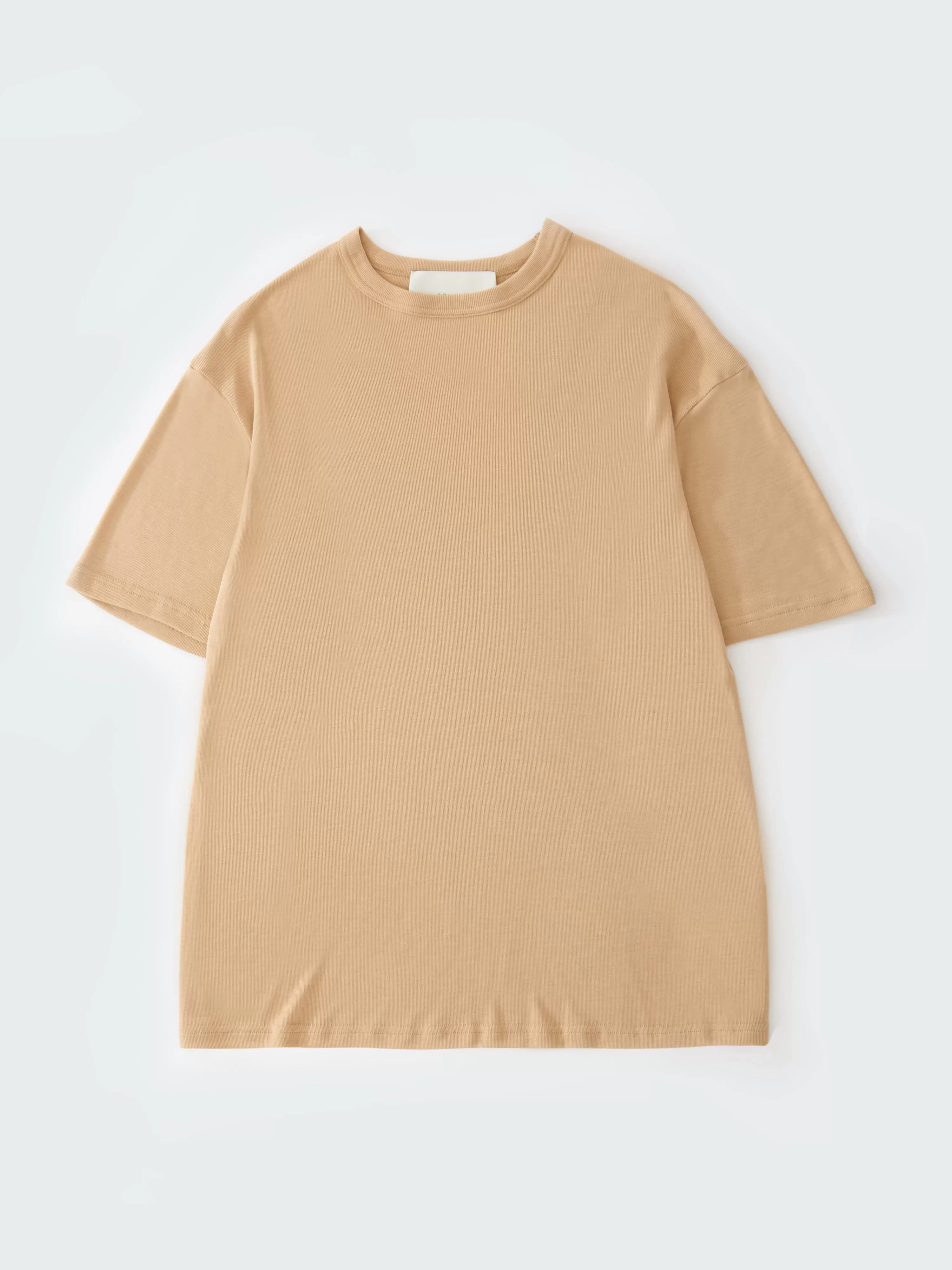 Rond T-Shirt in Sand