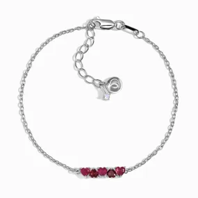 Ruby Garnet Bracelet - Crush On You