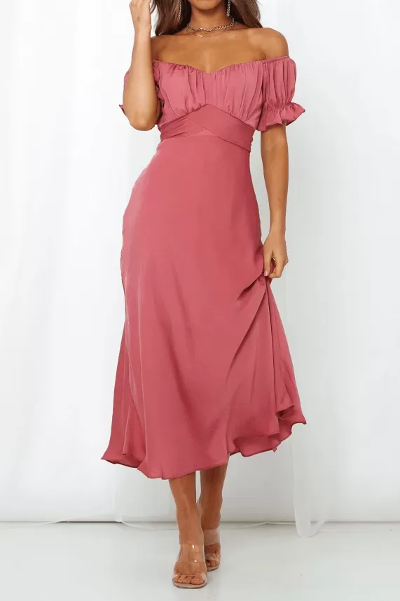 Samantha Dress - Mauve