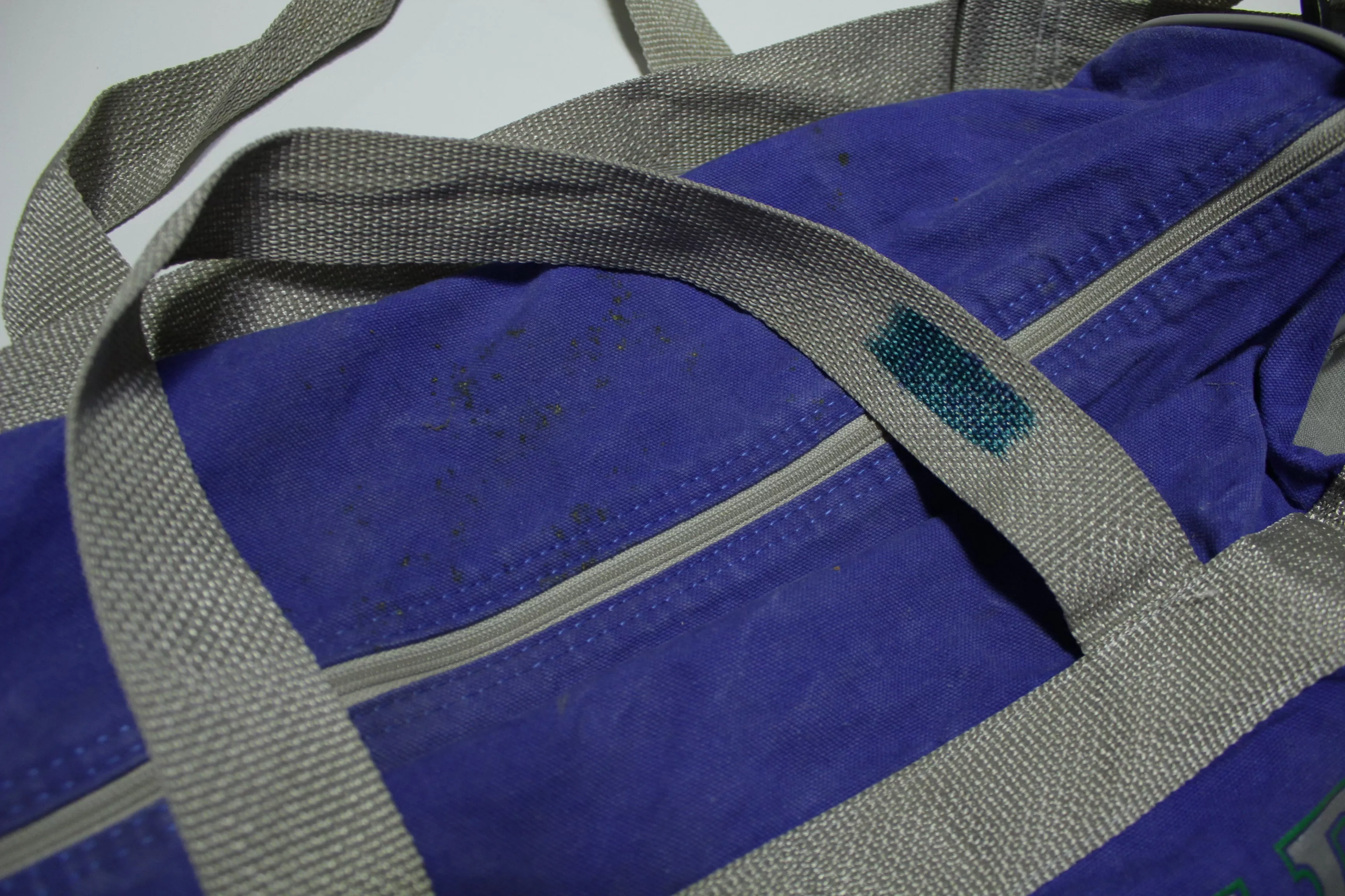 Seattle Seahawks Vintage 80's Duffle Gym Travel Bag