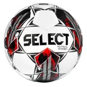 Select Samba Futsal Ball White/Red/Black