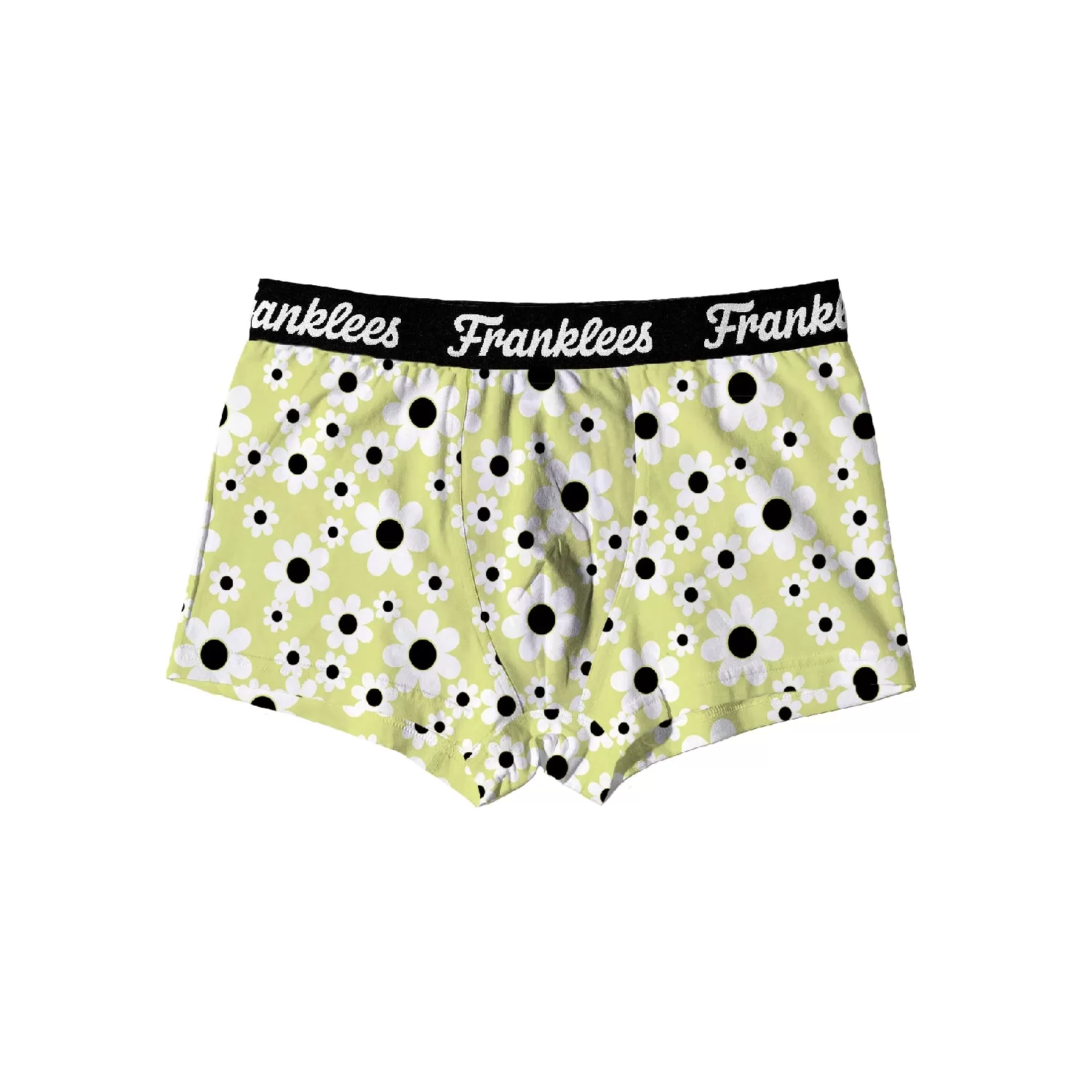 Short Leg Trunk | Soft Cotton | Retro Daisies