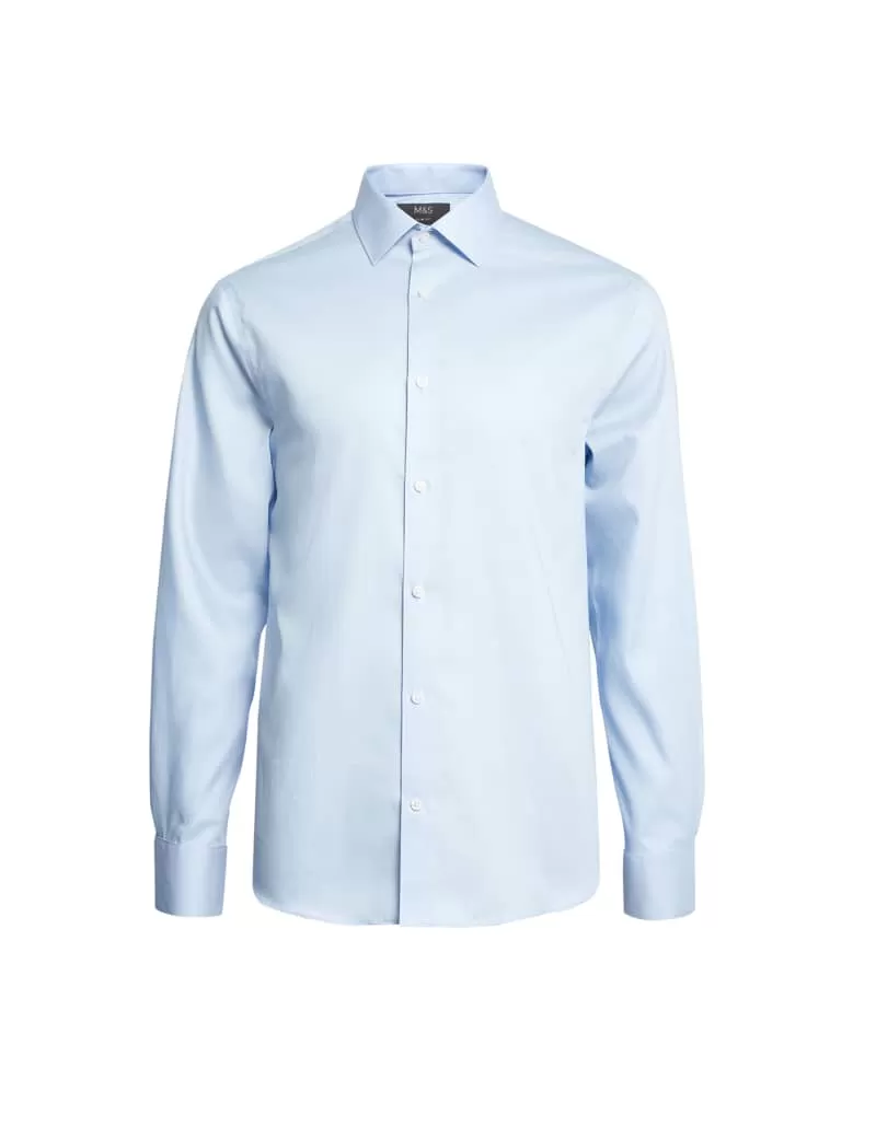 Slim Fit Non Iron Pure Cotton Shirt