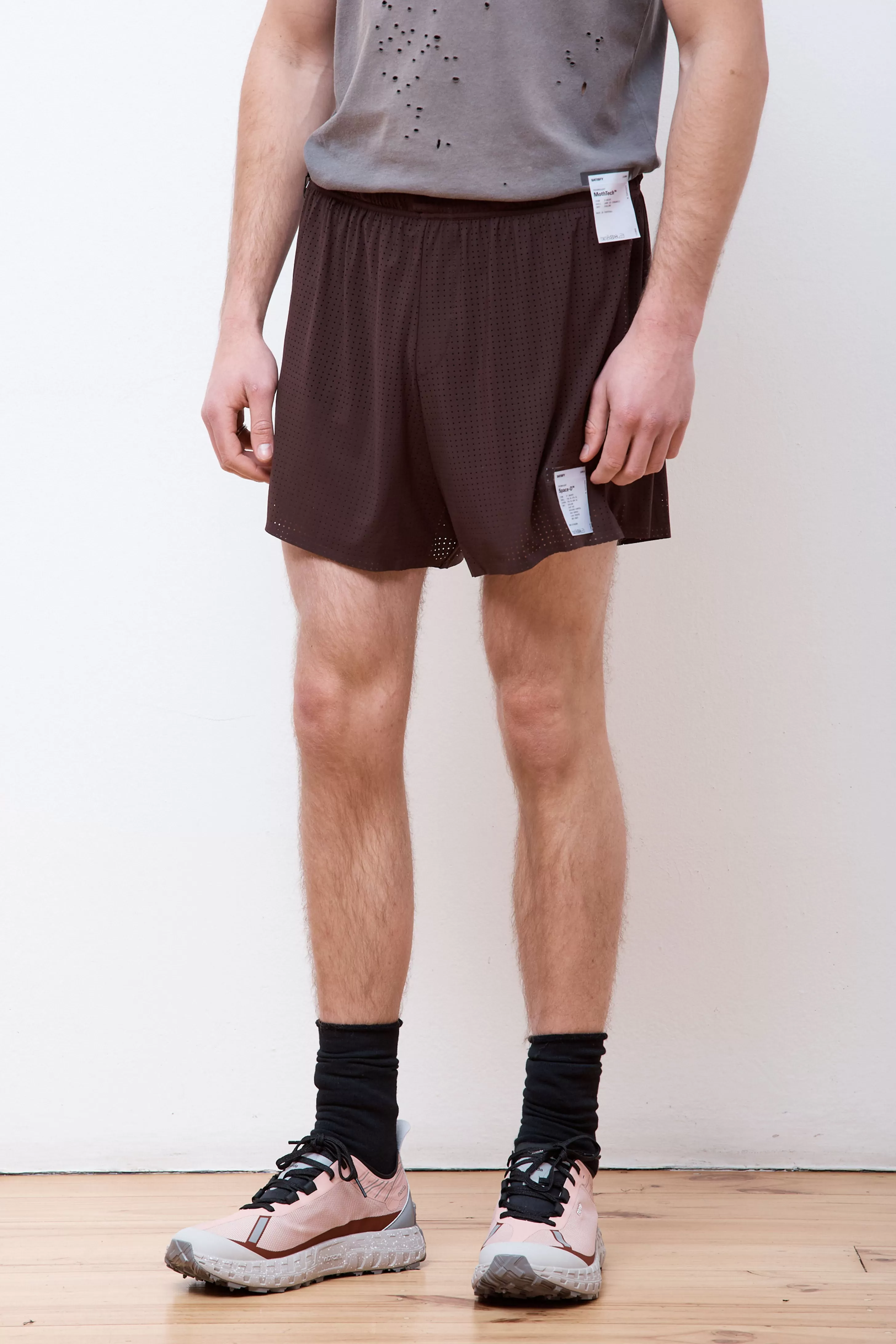 Space-O 5 Shorts Deep Mahogany