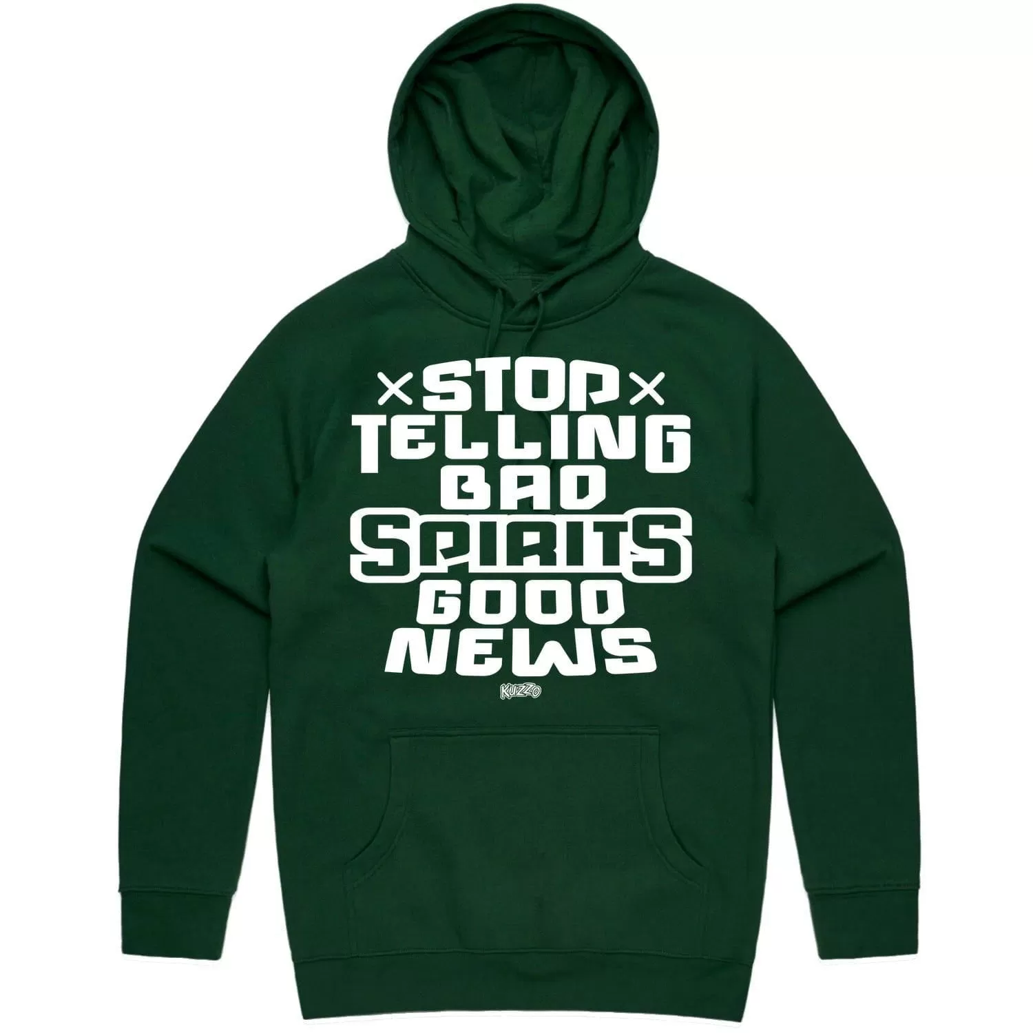 SPIRITS : Hunter Green Sneaker Hoodie