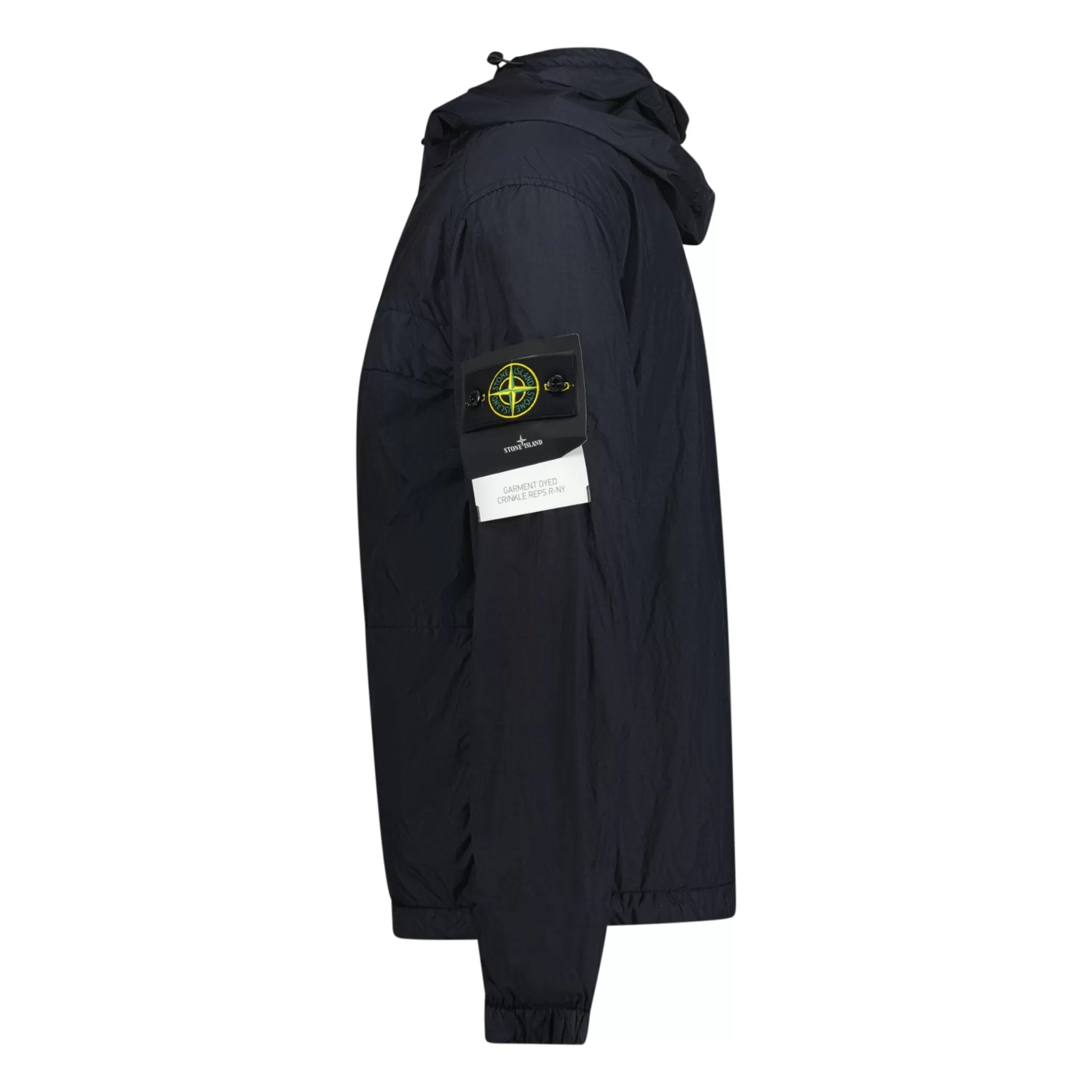 STONE ISLAND CRINKLE REPS JACKET NAVY BLUE