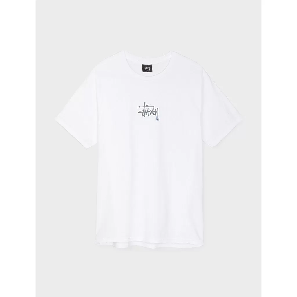 STUSSY PRISM LOGO TEE WHITE 1904117