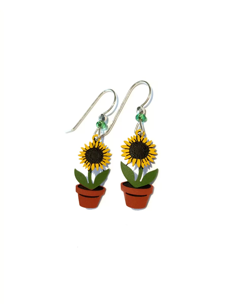 Sunflower Earrings by Sienna Sky