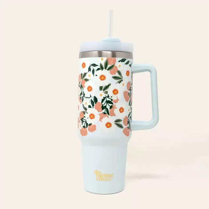 The Darling Effect ake Me Everywhere Tumbler - Flower Talk