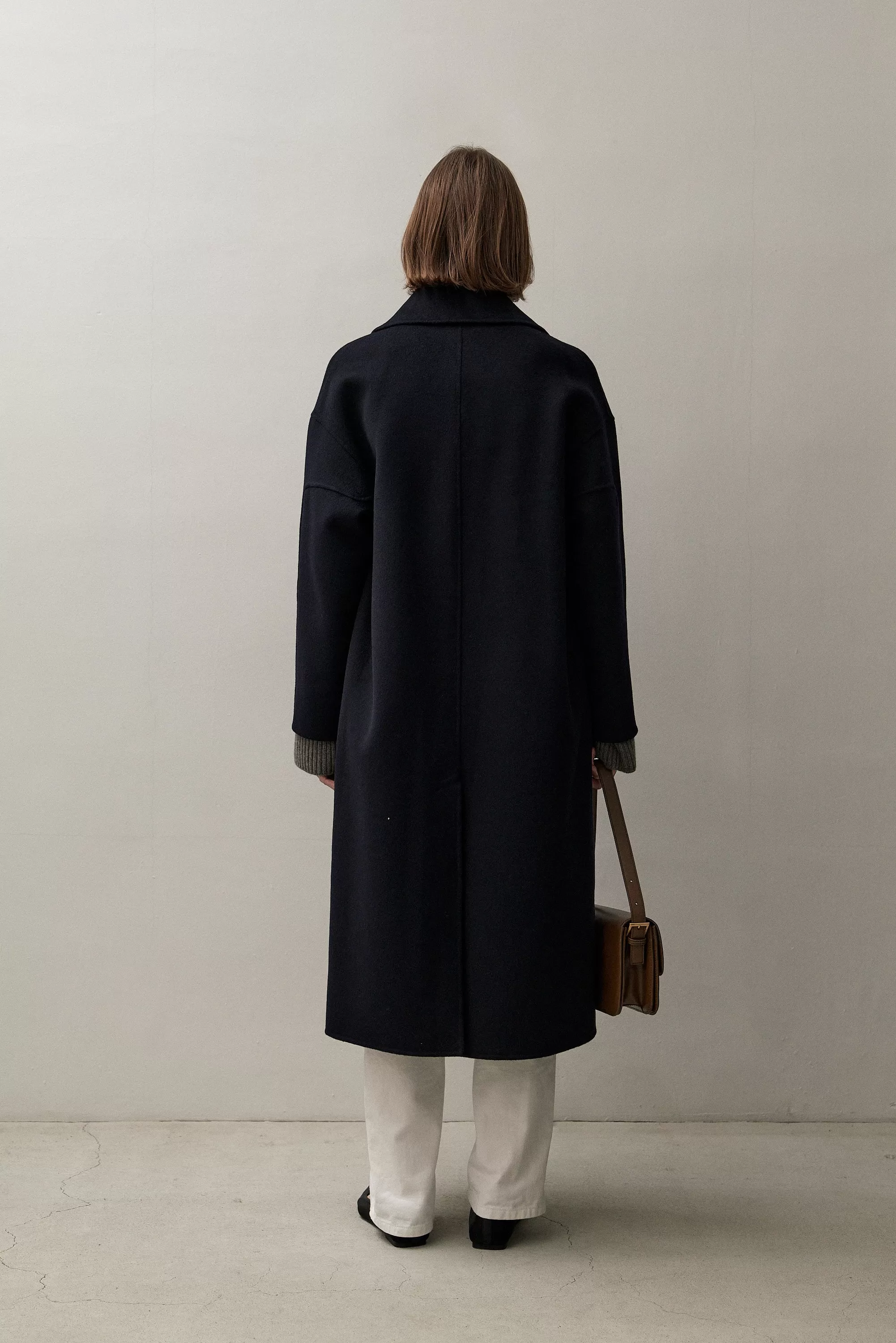 THE LONDON COAT - NAVY 90/10