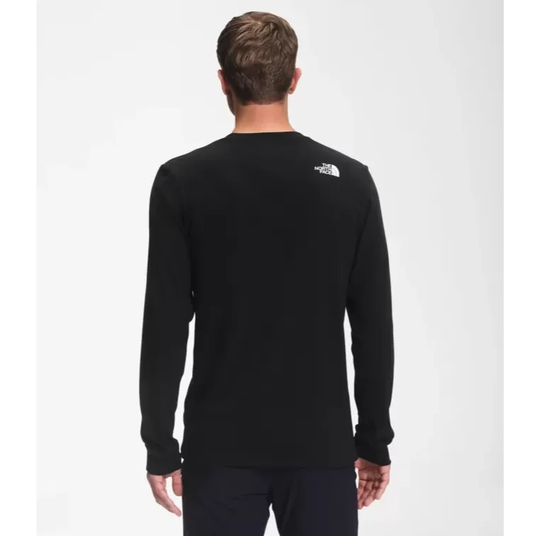 The North Face Half Dome LS Tee (Men's) TNF Black/TNF White