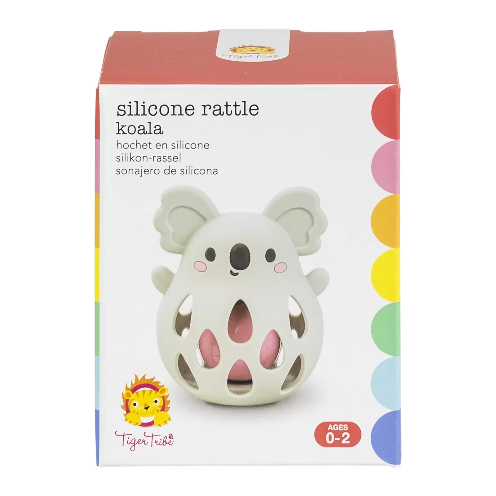 Tiger Tribe Silicone Rattle - Koala