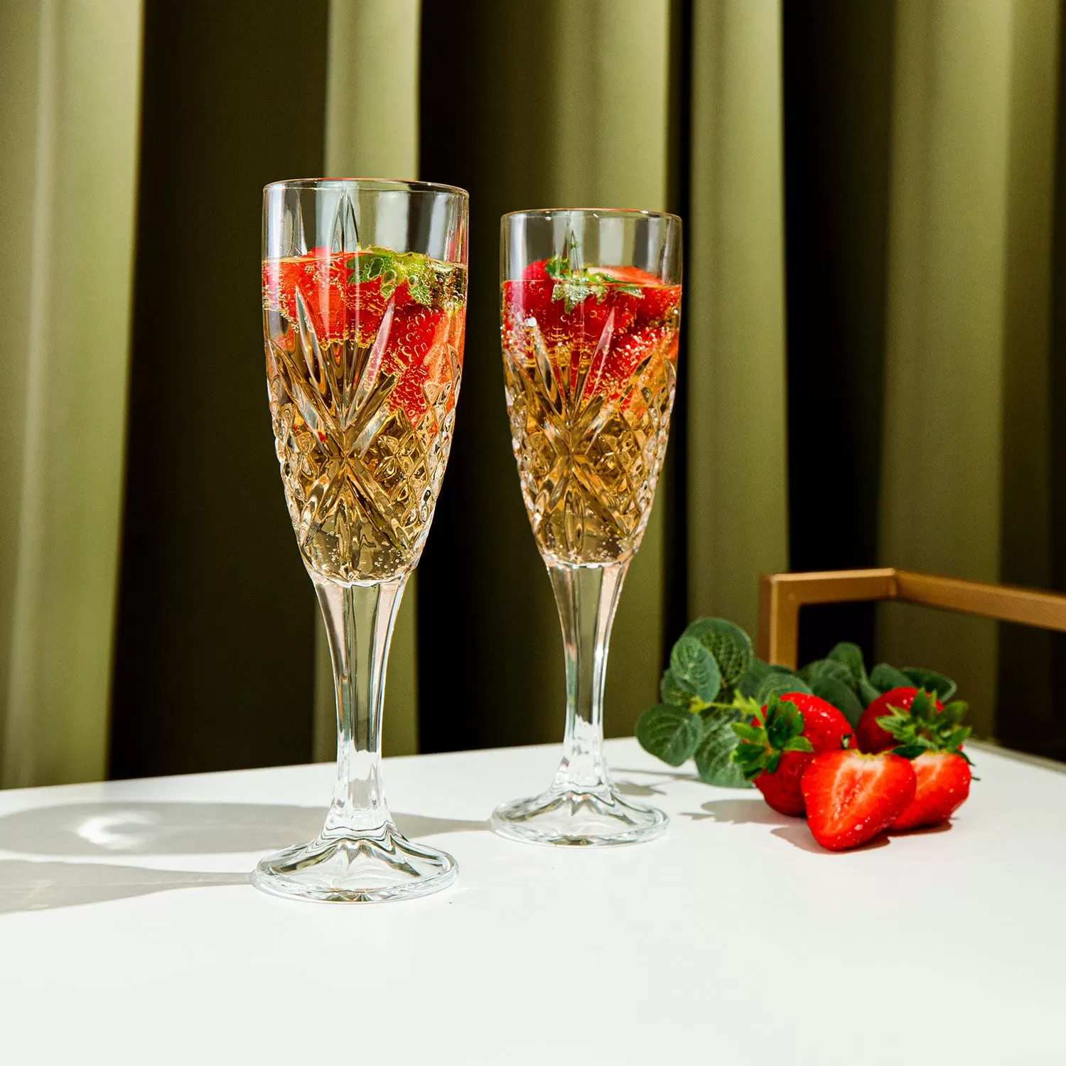 Trinity Champagne Glass Set of 2