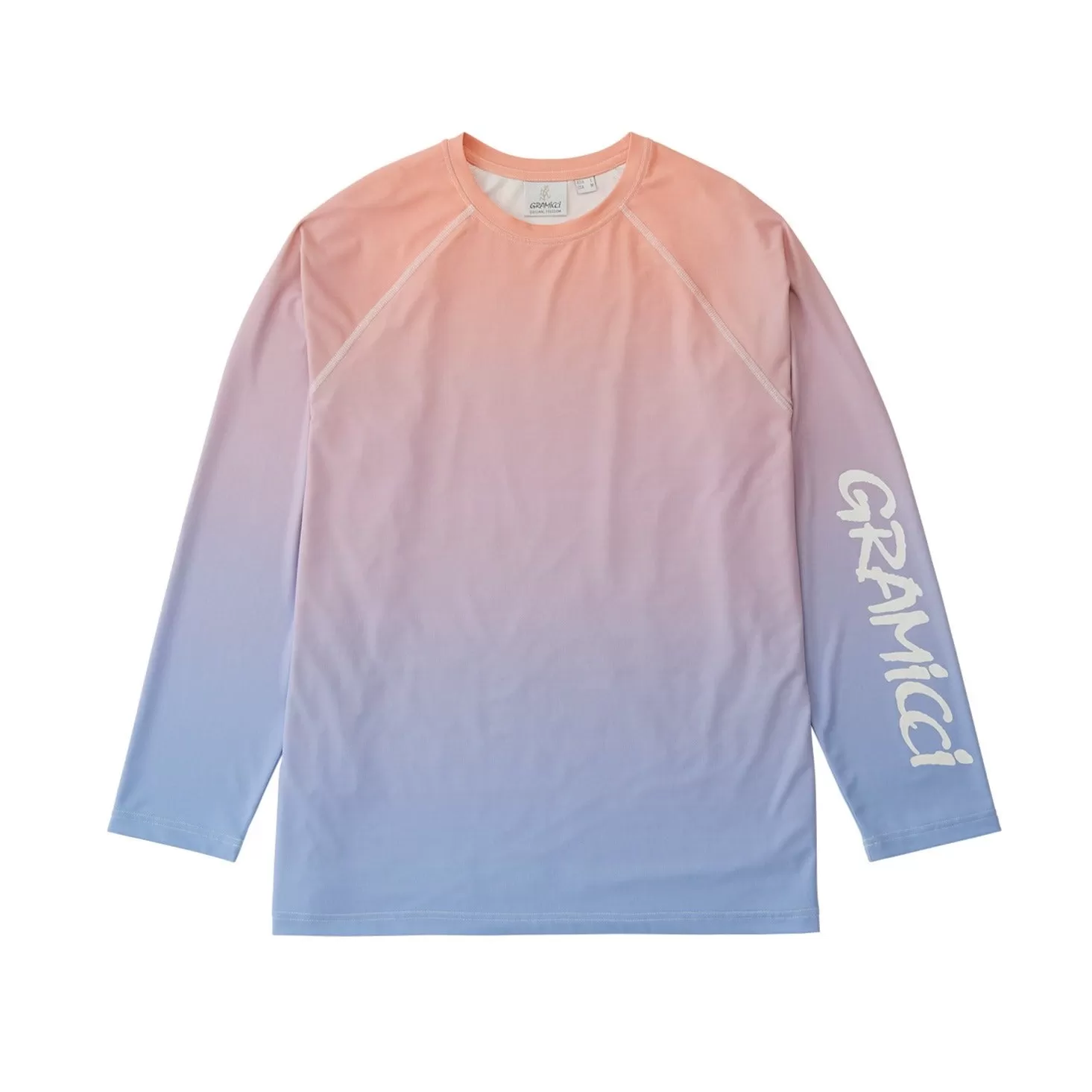 UPF-SHIELD LONG SLEEVE TOP GRADATION BLUE