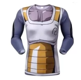 Vegeta Resurrection F Armor Dragon Ball Z Compression Long Sleeve Rash Guard