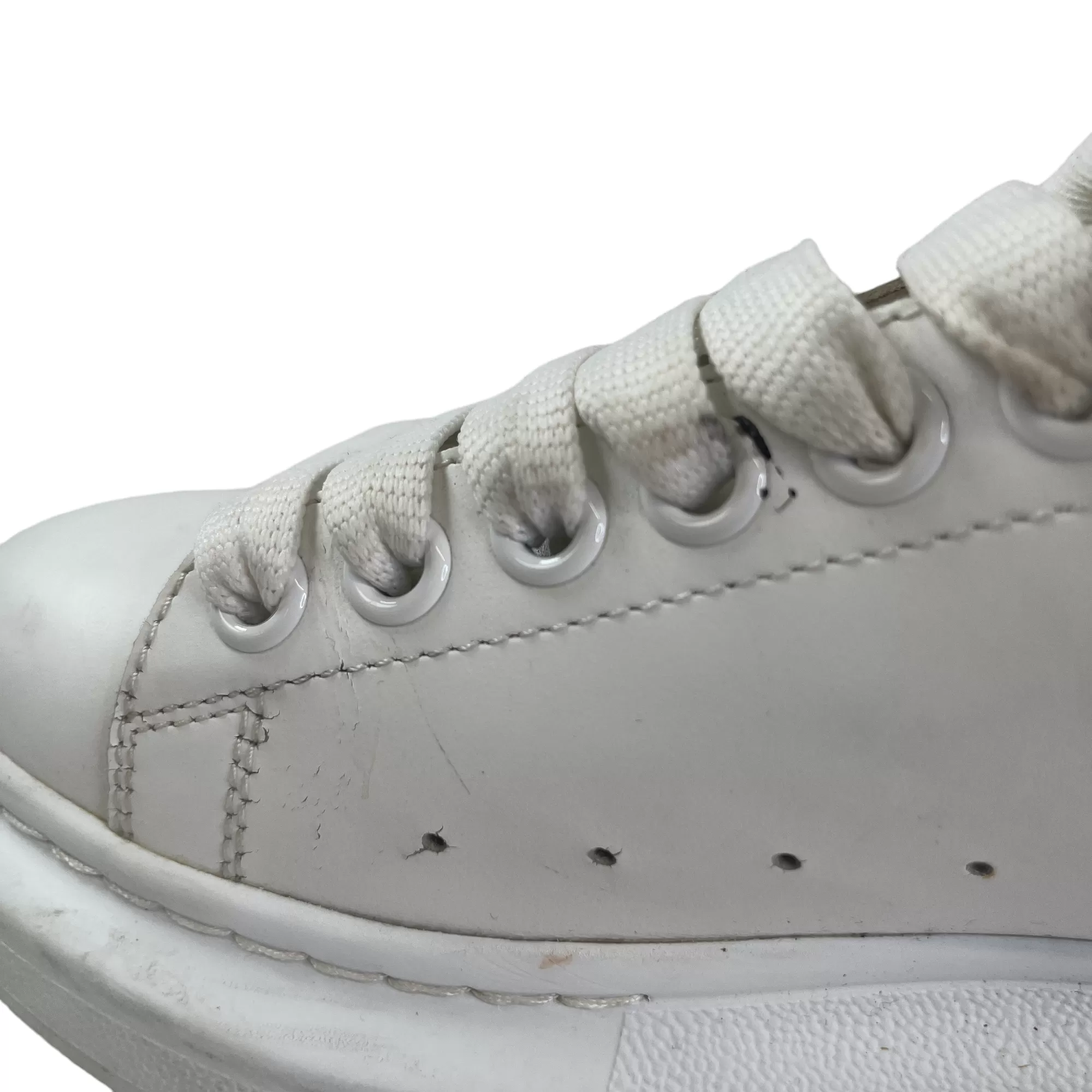 Women's Oversized Low Trainers White Size EU 38 / UK 5