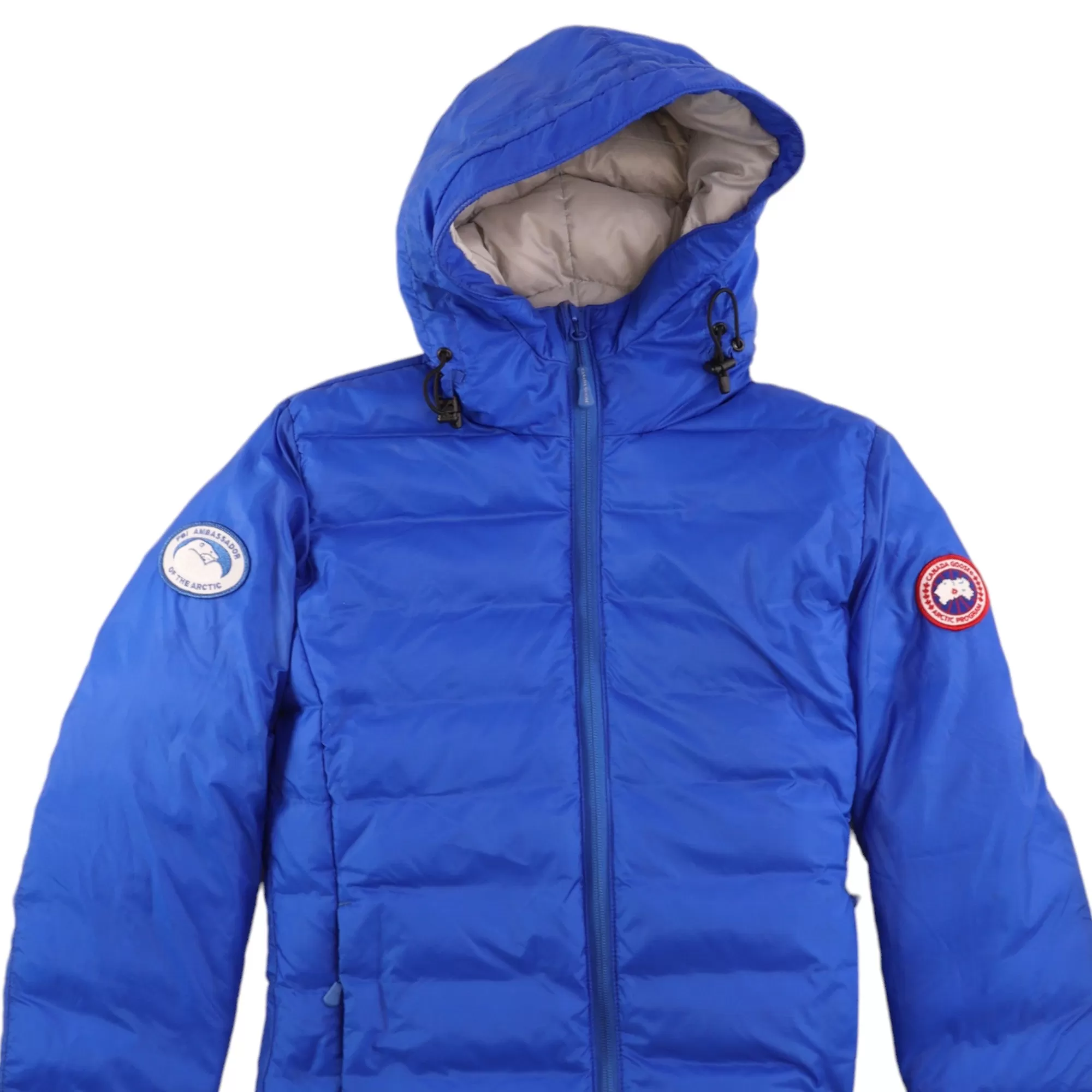 Women's Pbi Hoodie Down Jacket Blue Size S